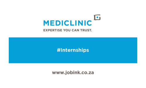 Mediclinic SA: Internships 2024